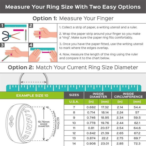 Rinfit Silicone Rings for Men - Mens Silicone Wedding Band - Silicone Ring Men - Rubber Wedding Rings - Rubber Rings Men - Infinity Collection - Image 6