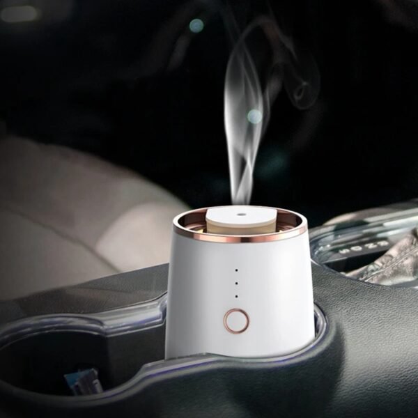Waterless Essential Oil Aromatherapy Diffuser Office Desktop Portable Electric For Spa Home Mini Car Spray Timing Easy To Use - Image 2