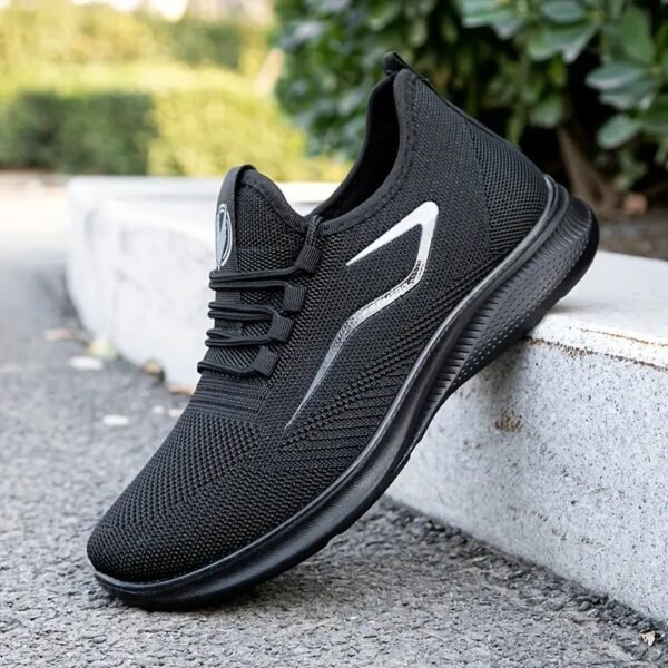 Men's Lightweight Sneakers - Breathable Athletic Shoes - Running Basketball Workout Gym - Image 6