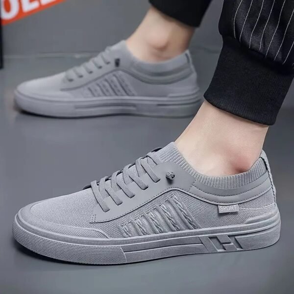 Men's Breathable Slip On Casual Shoes Low Top Comfy Outdoor Walking Hiking Camping All Seasons - Image 7