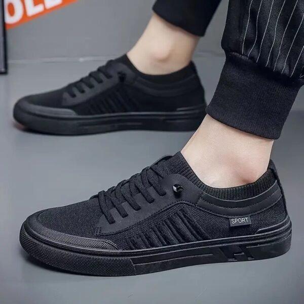 Men's Breathable Slip On Casual Shoes Low Top Comfy Outdoor Walking Hiking Camping All Seasons - Image 6