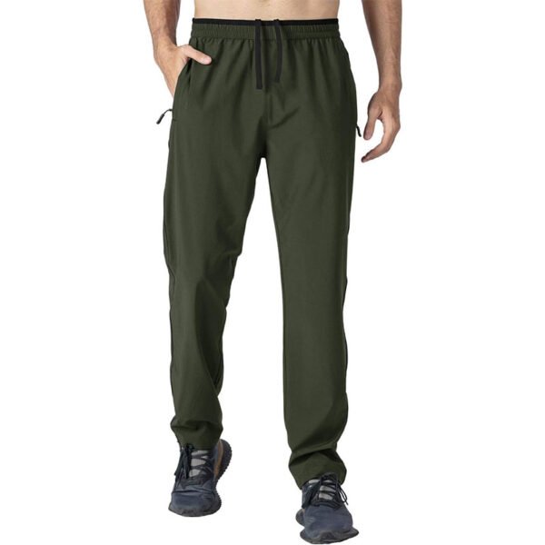 Rdruko Men's Casual Pants Lightweight Quick Dry Hiking Running Workout Outdoor Sports Sweat Pants