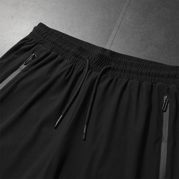 Men's Sweatpants with Zip Pockets, Tapered Joggers Trousers for Men Athletic Casual Pants Thin for Summer for Workout, Running, Casual Wear S-XL - Image 4