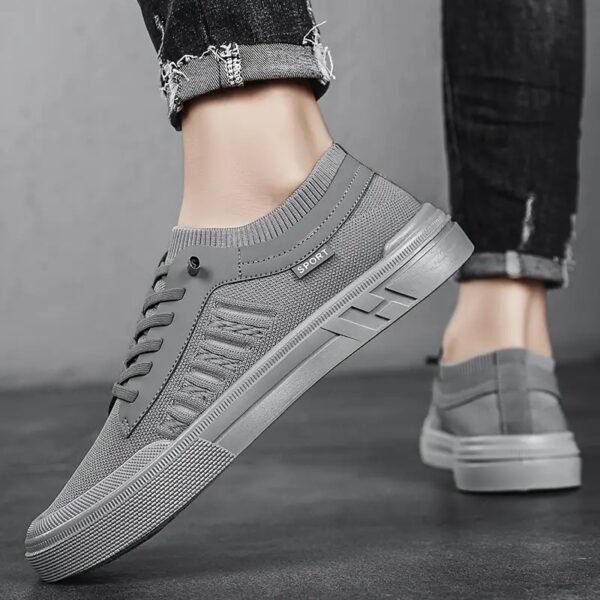 Men's Breathable Slip On Casual Shoes Low Top Comfy Outdoor Walking Hiking Camping All Seasons - Image 3