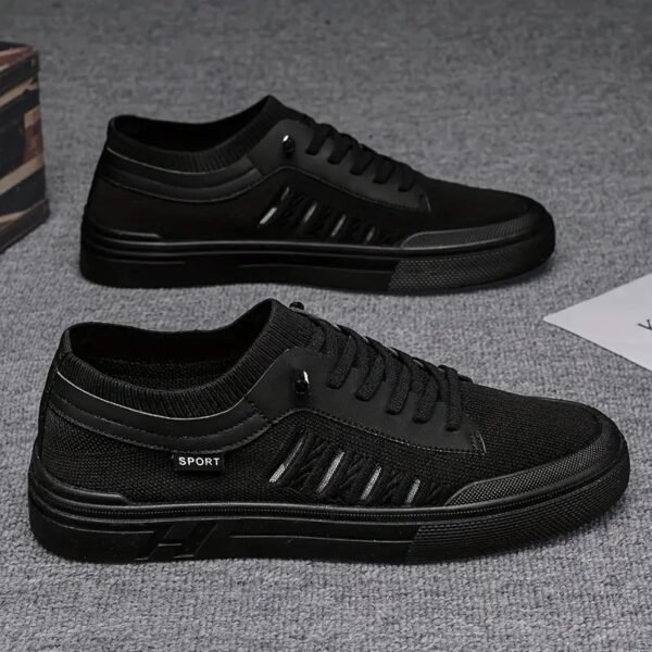 Men's Breathable Slip On Casual Shoes Low Top Comfy Outdoor Walking Hiking Camping All Seasons - Image 2