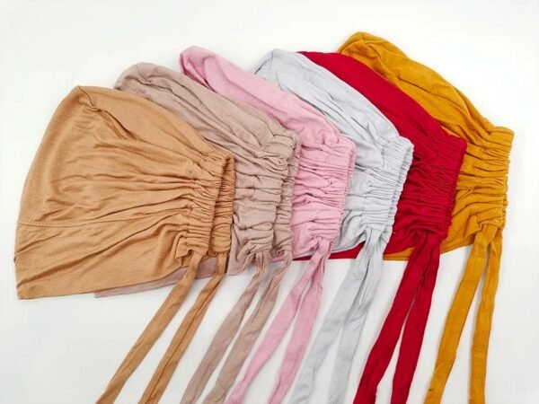 New Soft Modal Muslim Turban Hat Inner Hijab Caps Islamic Underscarf Bonnet India Hats Female Headwrap Turbante Mujer - Image 6