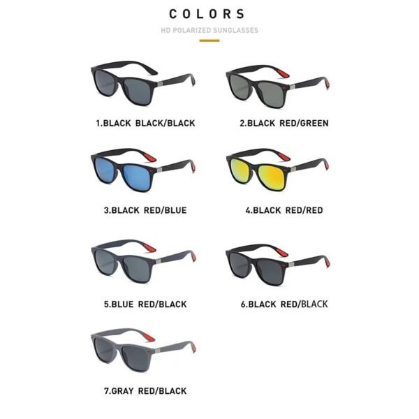 Night Vision Glasses PC Frame Polarized Sunglasses Men Outdoor Sport Sun Glasses Day Night Vision Driver Night Glasses Goggles - Image 7