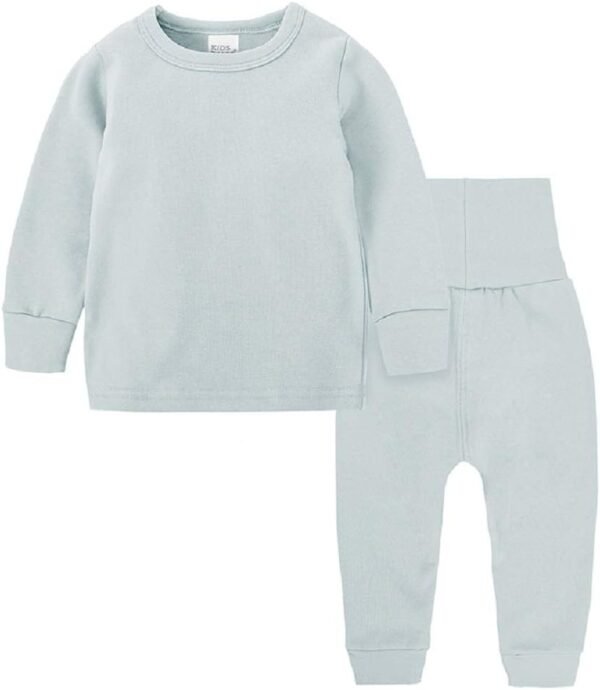 HZYBABY Baby Girls Boys Thermal Underwear Set Toddler Cotton Base Layer Soft Warm Jammies - Image 6