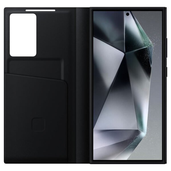 Samsung Galaxy S24 Ultra Smart View Wallet Case, Black - Image 4