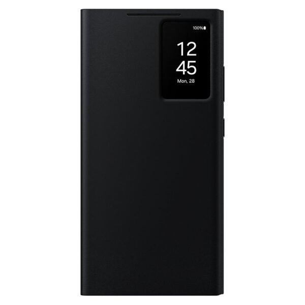 Samsung Galaxy S24 Ultra Smart View Wallet Case, Black - Image 2
