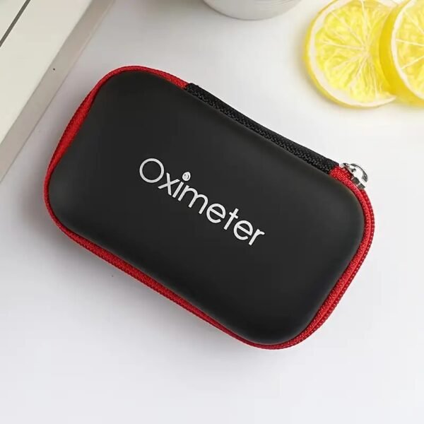 1pc Zippered Storage Bag, Fingertip Pulse Cover Specially Designed Silicone Protector, Flexibility Case Wear‑Resistant Home For Travel - Image 3