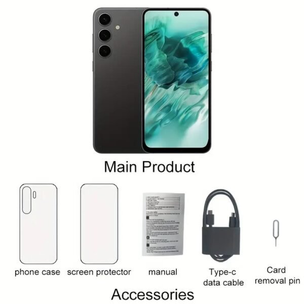 F24 Dual-SIM Android Smartphone 2024, 16.66cm LCD Display, 2GB RAM, 64GB Storage, 720p Face Recognition, Wireless/USB/Wi-Fi Connectivity, Non-Waterproof, 3G, 3200mAh Battery, Basic Mobile Phone - AT&T - Image 11