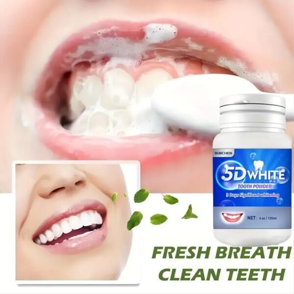 1pc Teeth Cleaning Powder, Teeth Polishing Tooth Deep Cleaning Powder, Breath Freshener, Tooth Cleaning Powder For Daily Life - Image 4