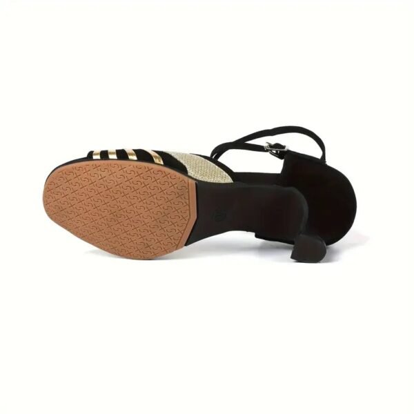 Women's Dance Shoes Can Be Worn Outdoors, Latin Dance Shoes, Sandals, High Heels - Image 3