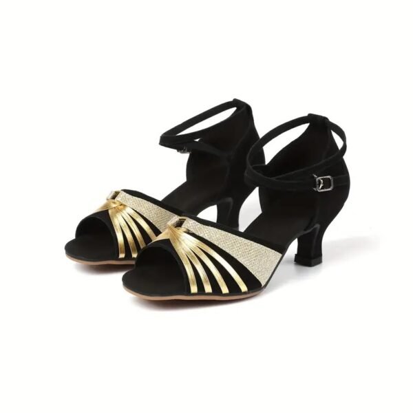 Women's Dance Shoes Can Be Worn Outdoors, Latin Dance Shoes, Sandals, High Heels - Image 2