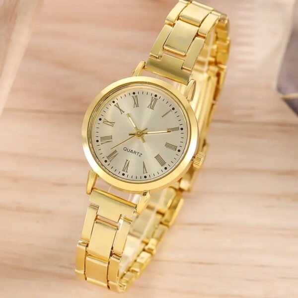 2pcs Set Ladies Fashion Simple Digital Alloy With Quartz Watch LOVE Bracelet - Image 7
