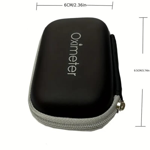 1pc Zippered Storage Bag, Fingertip Pulse Cover Specially Designed Silicone Protector, Flexibility Case Wear‑Resistant Home For Travel - Image 8