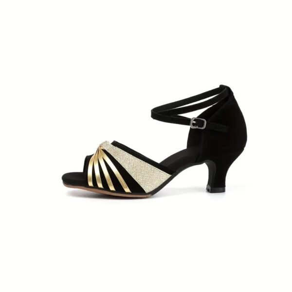 Women's Dance Shoes Can Be Worn Outdoors, Latin Dance Shoes, Sandals, High Heels - Image 5