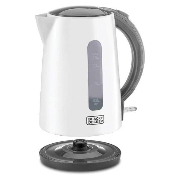 BLACK+DECKER Cordless Kettle 1.7L Light Weight White JC70-B5 - Image 4