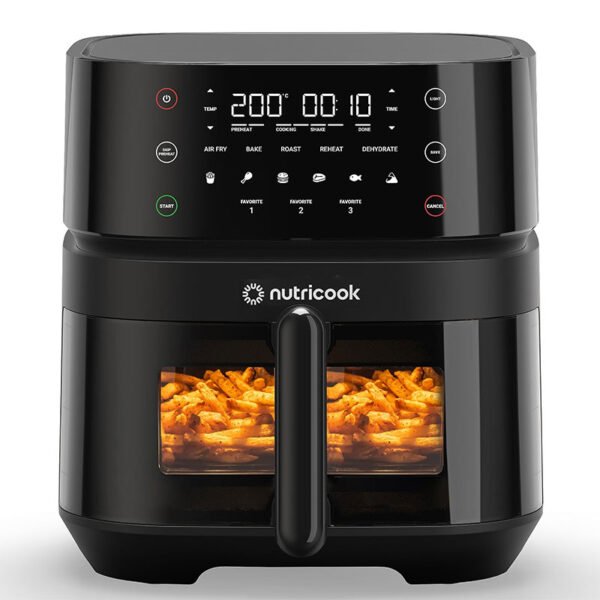 Philips Airfryer XL - 2000W, LED Touch Screen Display, 6.2L, 1.2KGs, 7 Presets, Rapid Air Technology, Black - HD9270/91 - Image 3