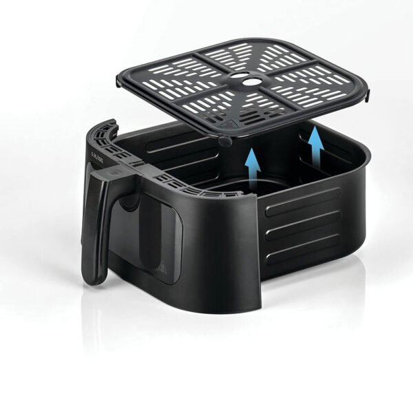 Philips Airfryer XL - 2000W, LED Touch Screen Display, 6.2L, 1.2KGs, 7 Presets, Rapid Air Technology, Black - HD9270/91 - Image 2