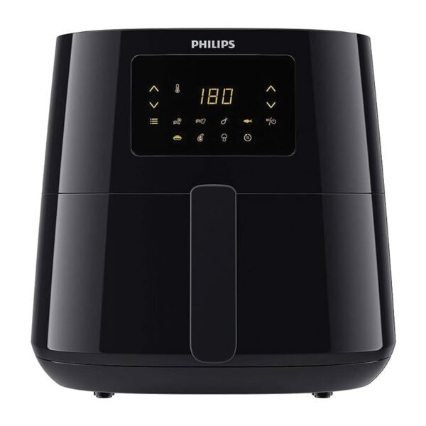 Philips Airfryer XL - 2000W, LED Touch Screen Display, 6.2L, 1.2KGs, 7 Presets, Rapid Air Technology, Black - HD9270/91