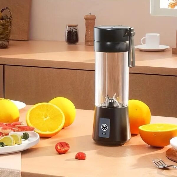 1pc, USB Rechargeable Portable Fruit Blender - Effortless Smoothies, Shakes, and More - Perfect for Fitness Enthusiasts, Outdoor Activities, and Kitchen Supplies - Image 7
